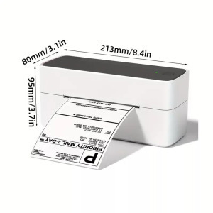 Phomemo vezeték nélküli hőcímke nyomtató (10,16 × 15,24 cm)