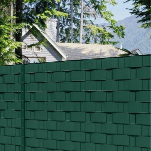Belátásgátló, zöld színű árnyékoló 19cmx35m, 20db rögzítővel, 450g/m2