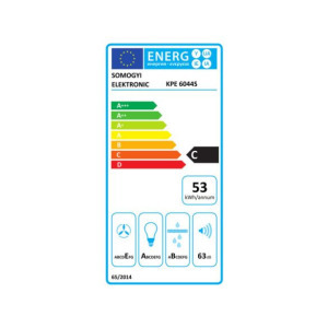 Konyhai páraelszívó Twister 60 cm, rozsdamentes