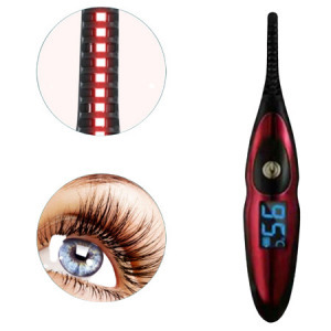 Elektromos szempilla göndörítő, állítható hőmérséklettel - USB-s - Pink - MS-597