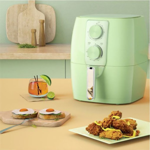 4,5 literes Air Fryer, 1400W - almazöld
