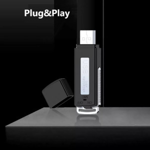 SPT Digitális USB hangrögzítő, U03, zajcsökkentés, 8GB, PenDrive funkció